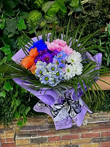 Renkli Papatya Buketi