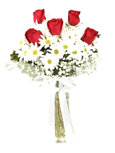 Vazoda Güller ve Papatyalar