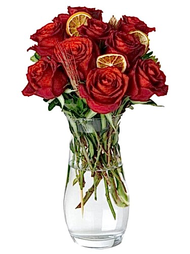 Paşabahçe Vazoda Güller