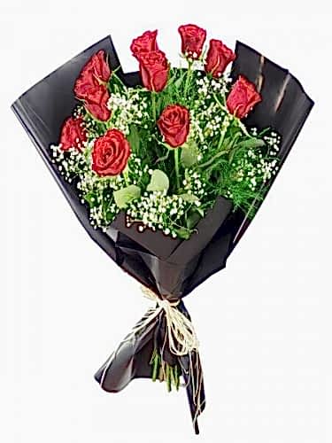 11 Kırmızı Gül Buketi
